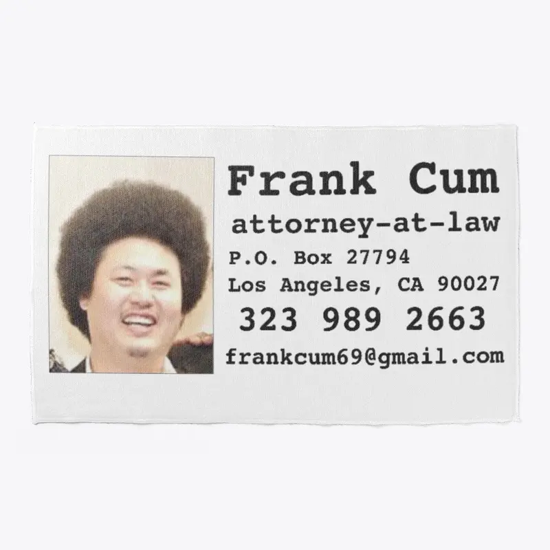 Frank Cum, attorney-at-law